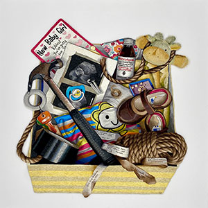 Torment and Demands - Embroidery Art by Cath Janes